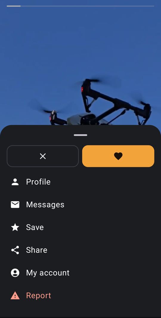 Actions on a clip